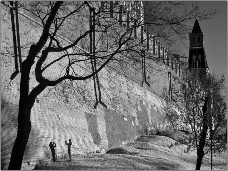 про девочку, фоткающую свою тень