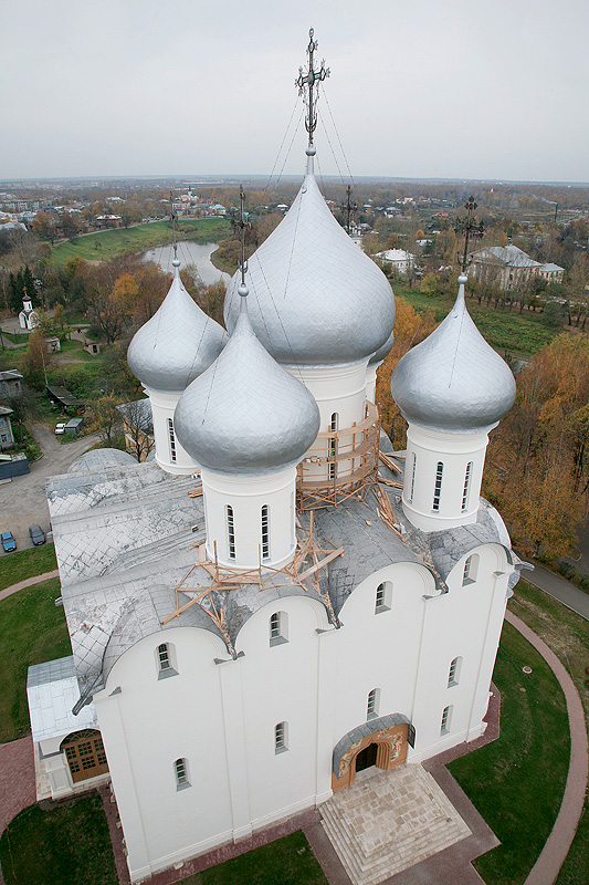 С птичьего полёта.