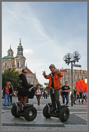 На улицах Праги