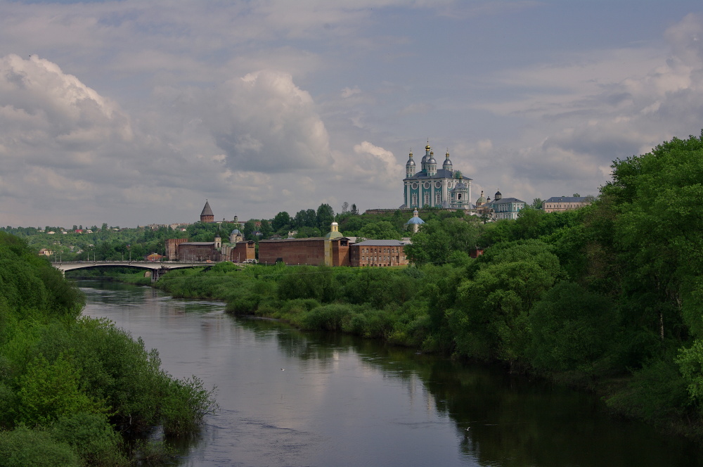 река Днепр в Смоленске