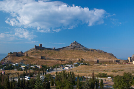 Крым. Генуэзская крепость.