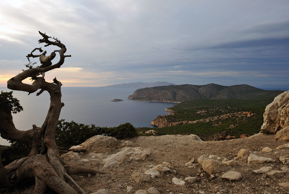 Вечереет на Родосе и Эгейском море