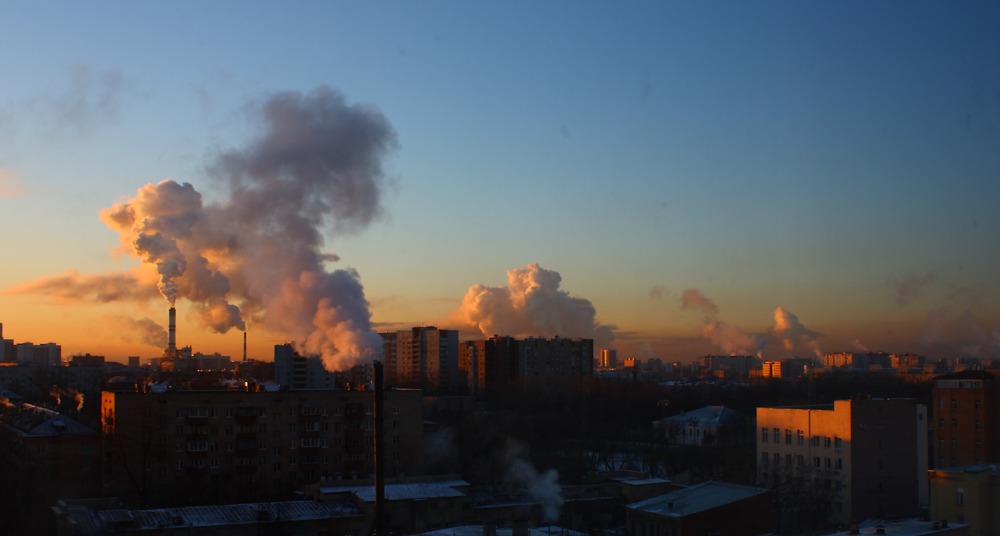 Утро в большом городе...