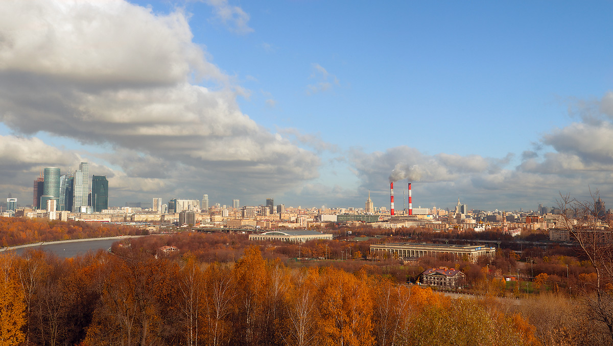 прогулка по воробъевым...