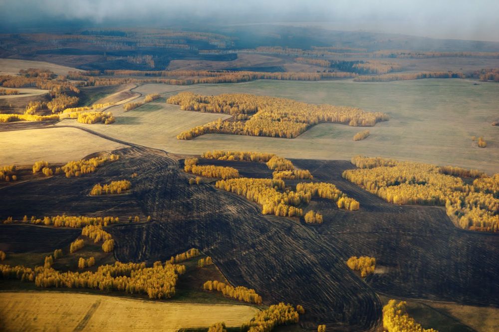 Осень над Красноярском