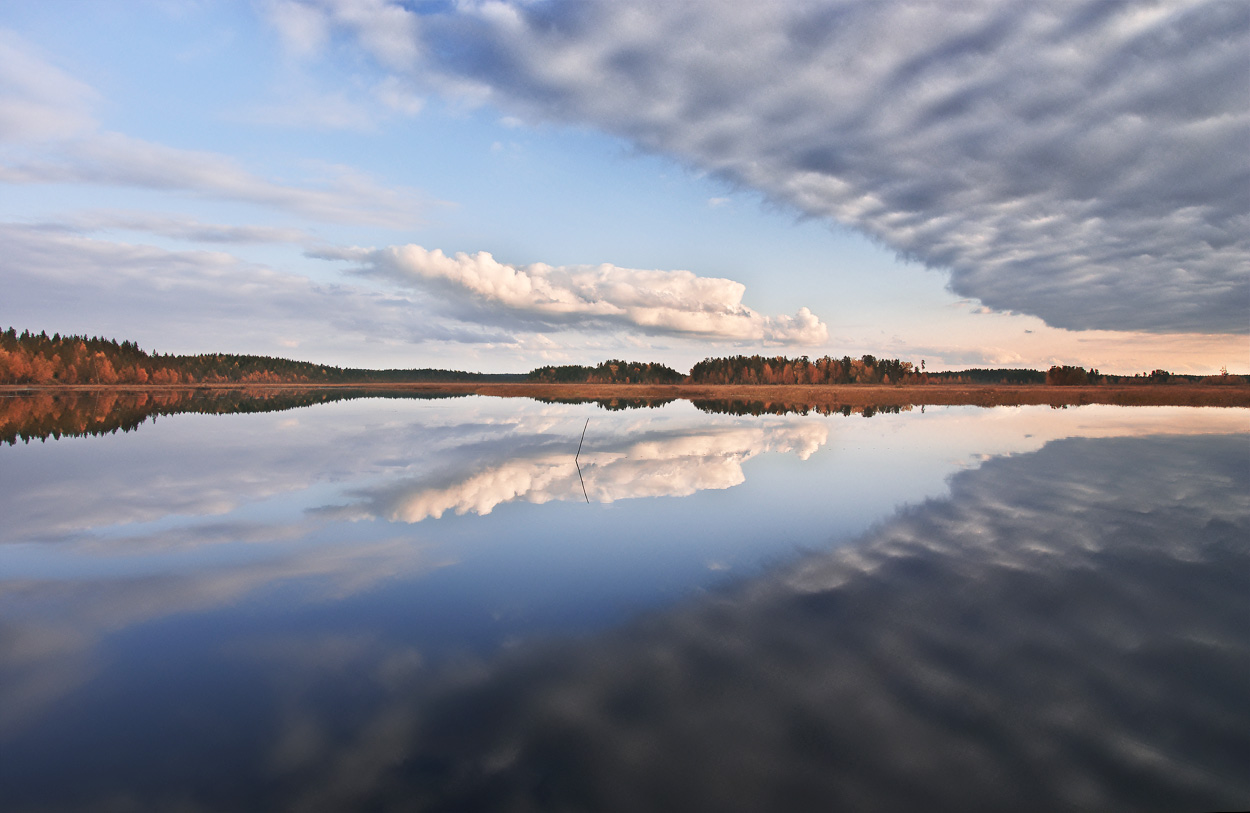 на рыбалке