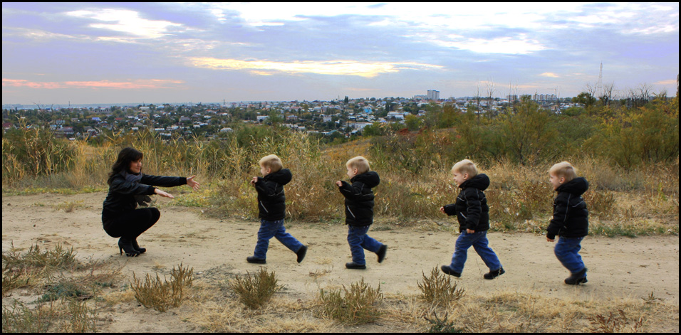 прогулки за городом