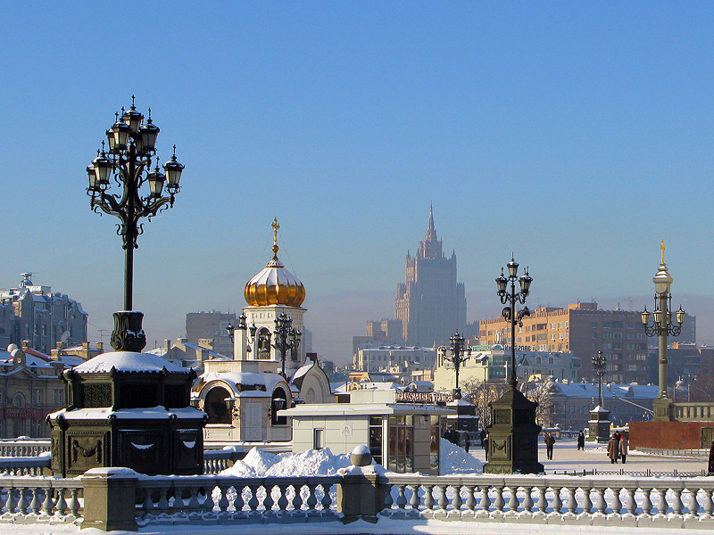 Москва зимняя