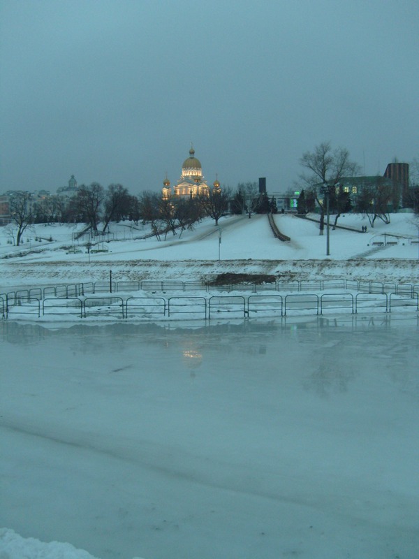 Саранск в сумерках