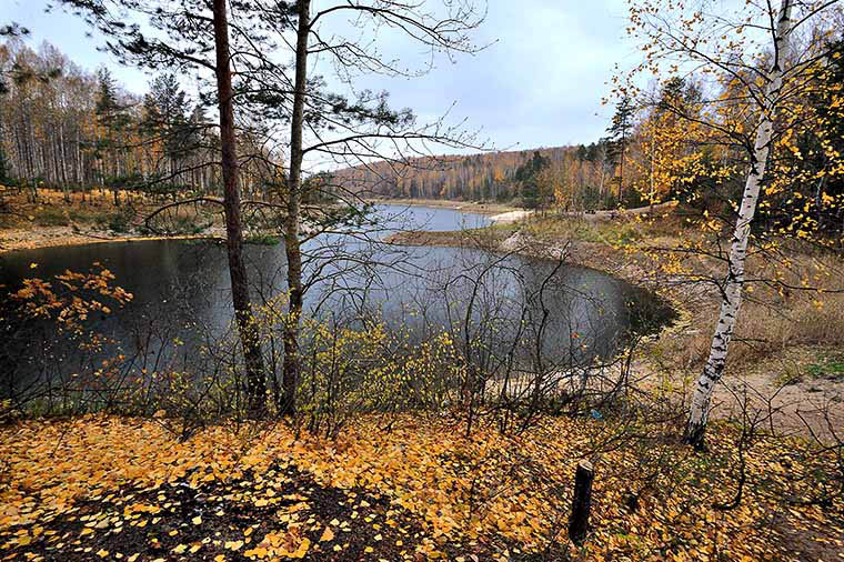 Осень на озере Мушен-ер