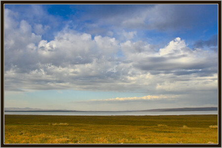 Облака над степью