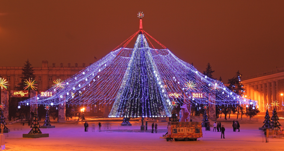 Главная Елка 2011 года г. Белгорода