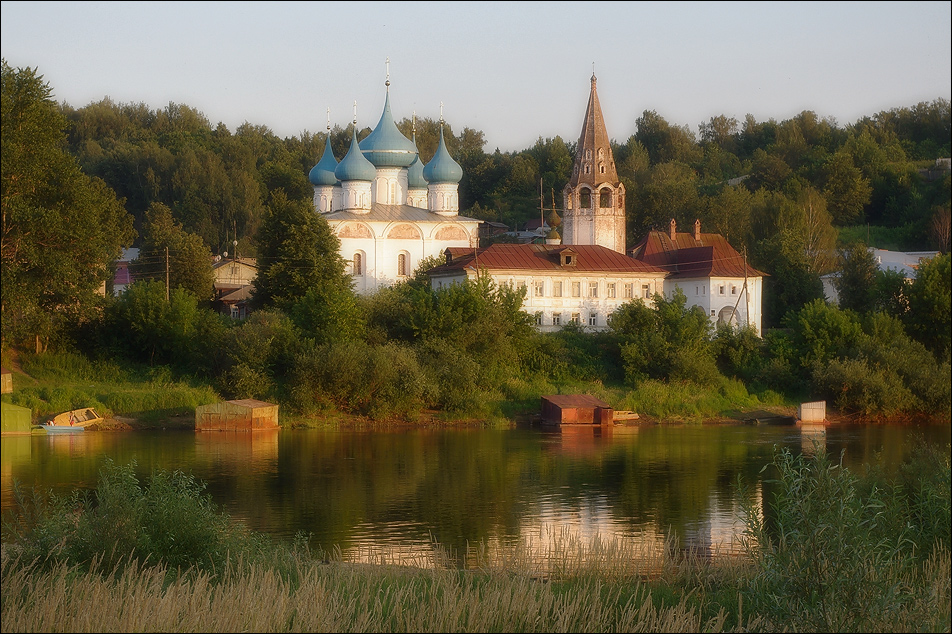 Гороховец. Вид с левого берега Клязьмы.