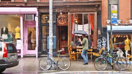 Дождь в East Village