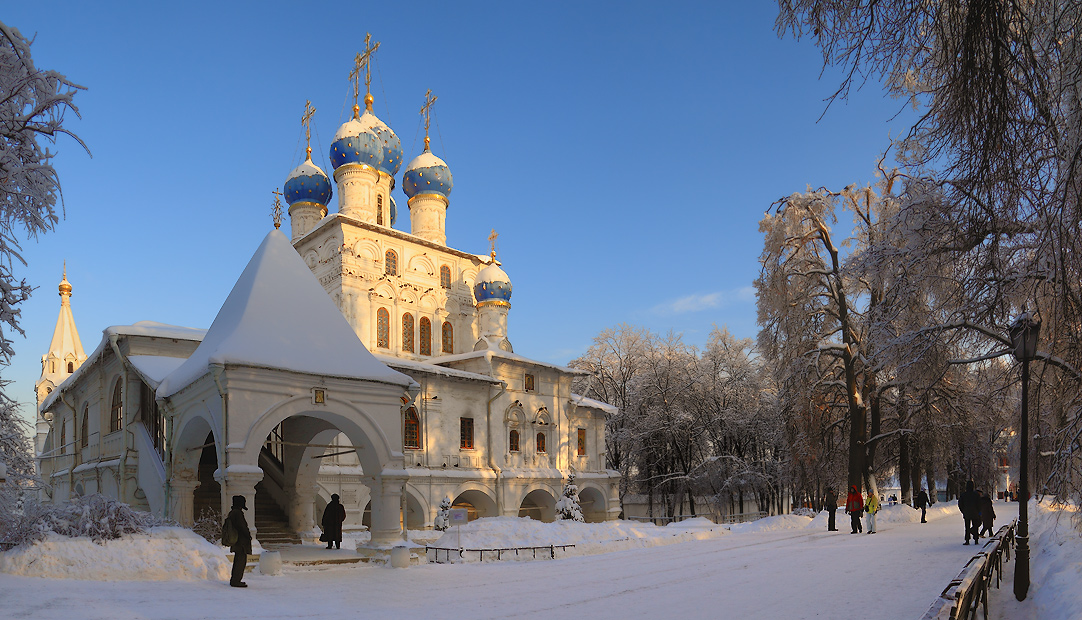 Морозно-солнечный день в Коломенском