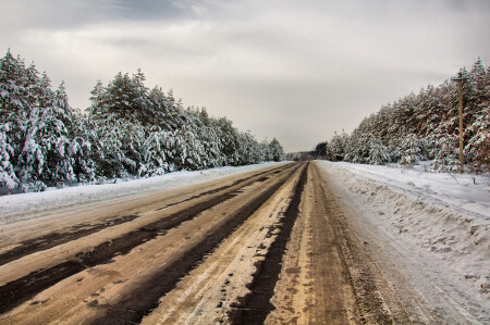 Зимняя дорога