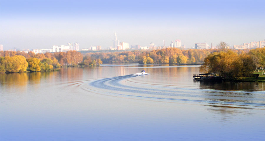 Осень на Москве-реке