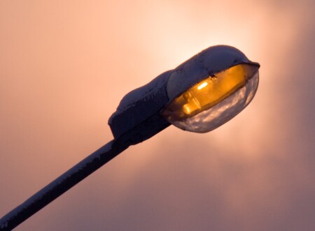 отблеск солнца