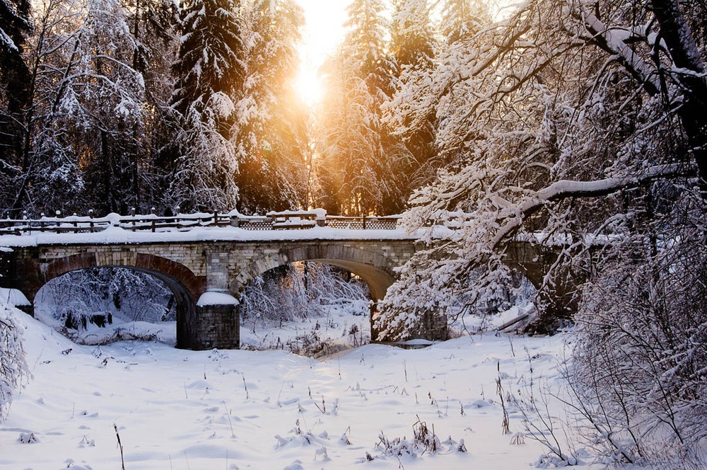 Зимнее солнце