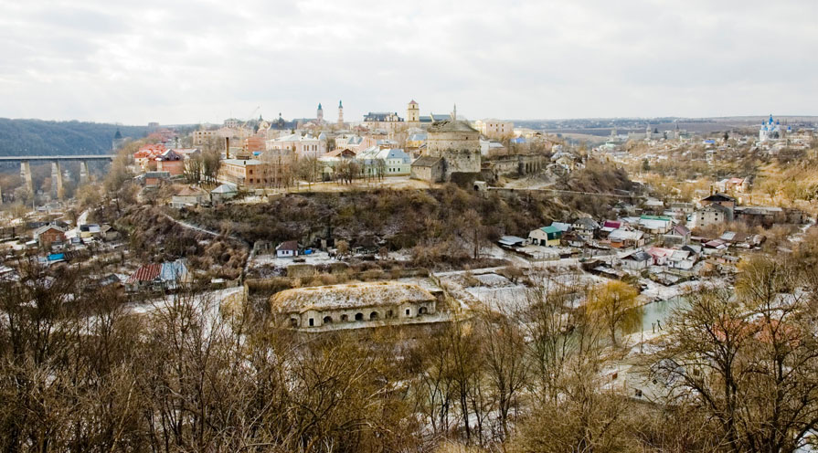 Вид города с северной стороны.