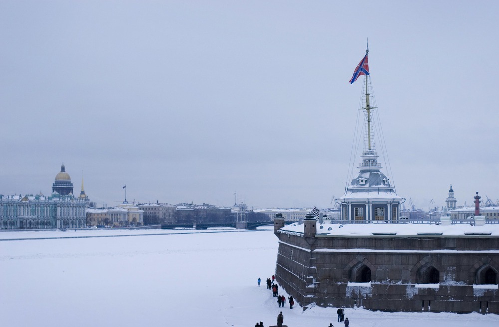 Петербург зимой