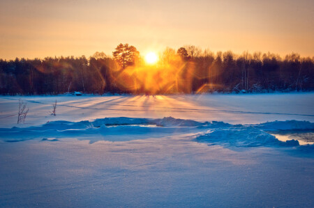 Заледеневшие лучи