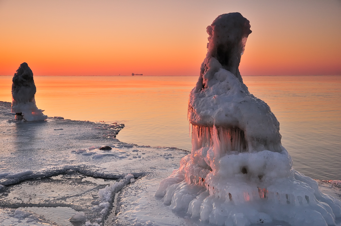 На море штиль