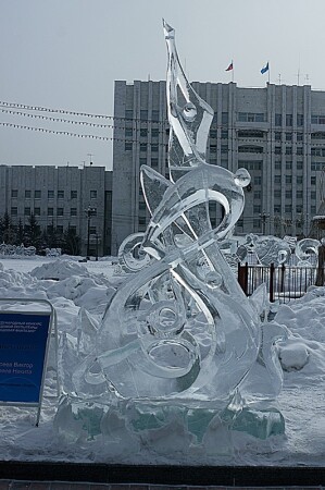 Ледовые скульптуры