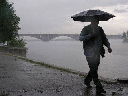 а у нас дожди