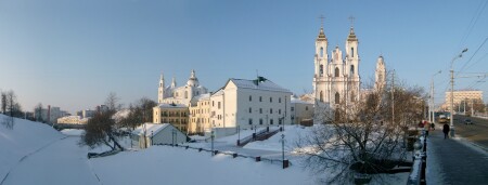 Витебск в январе