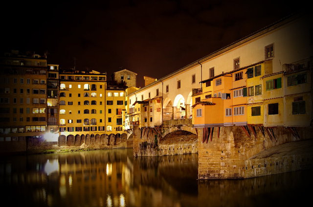 FIRENZE IN THE NIGHT-2,ITALIA,TOSCANA,PONTE VECCHIO