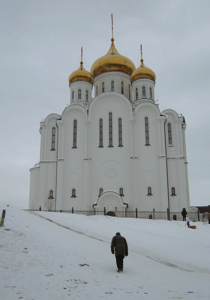 дорога к храму - в Сыктывкаре