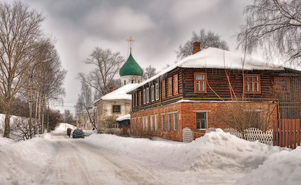 Пешком по тихому городку.