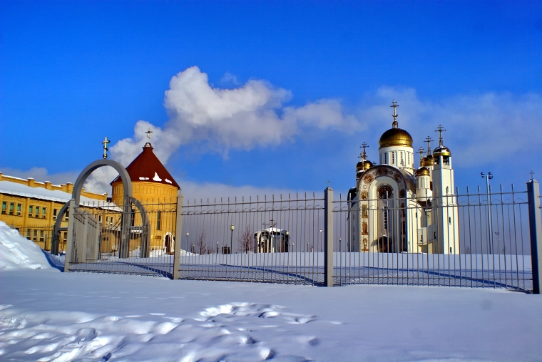 Храм в городе Магнитогорске