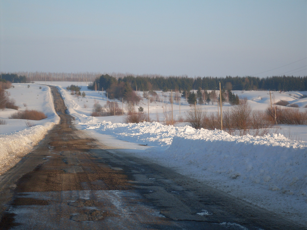 Дорога в Липовку