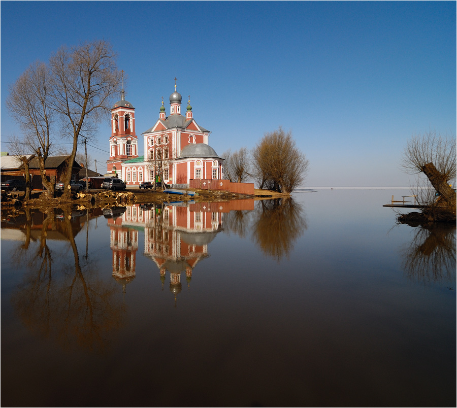 Апрельское утро на Трубеже