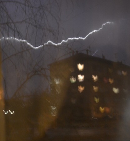 ветер, гроза, молния....