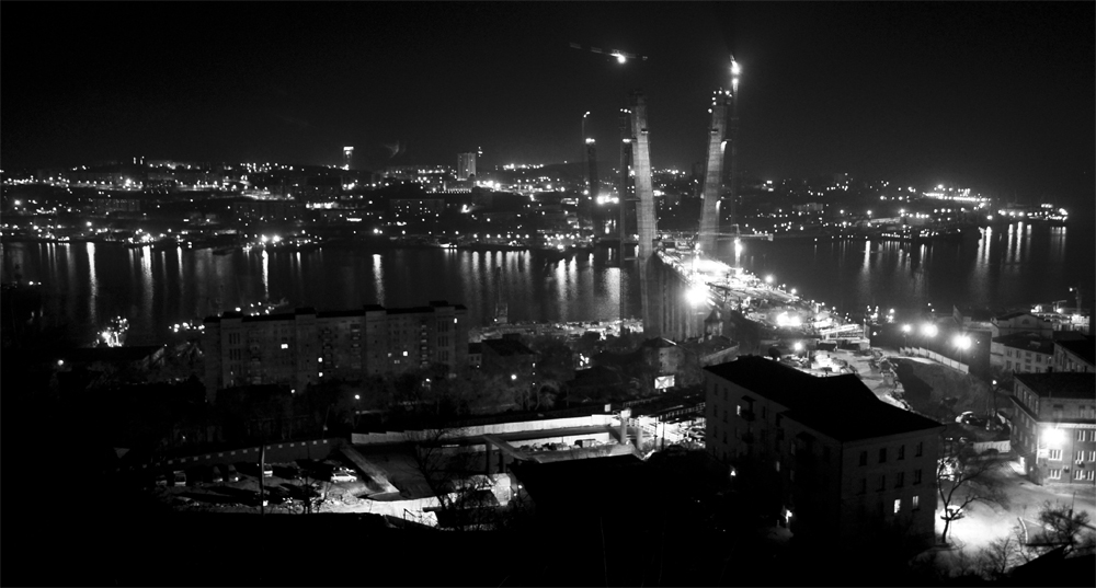 Night Vladivostok