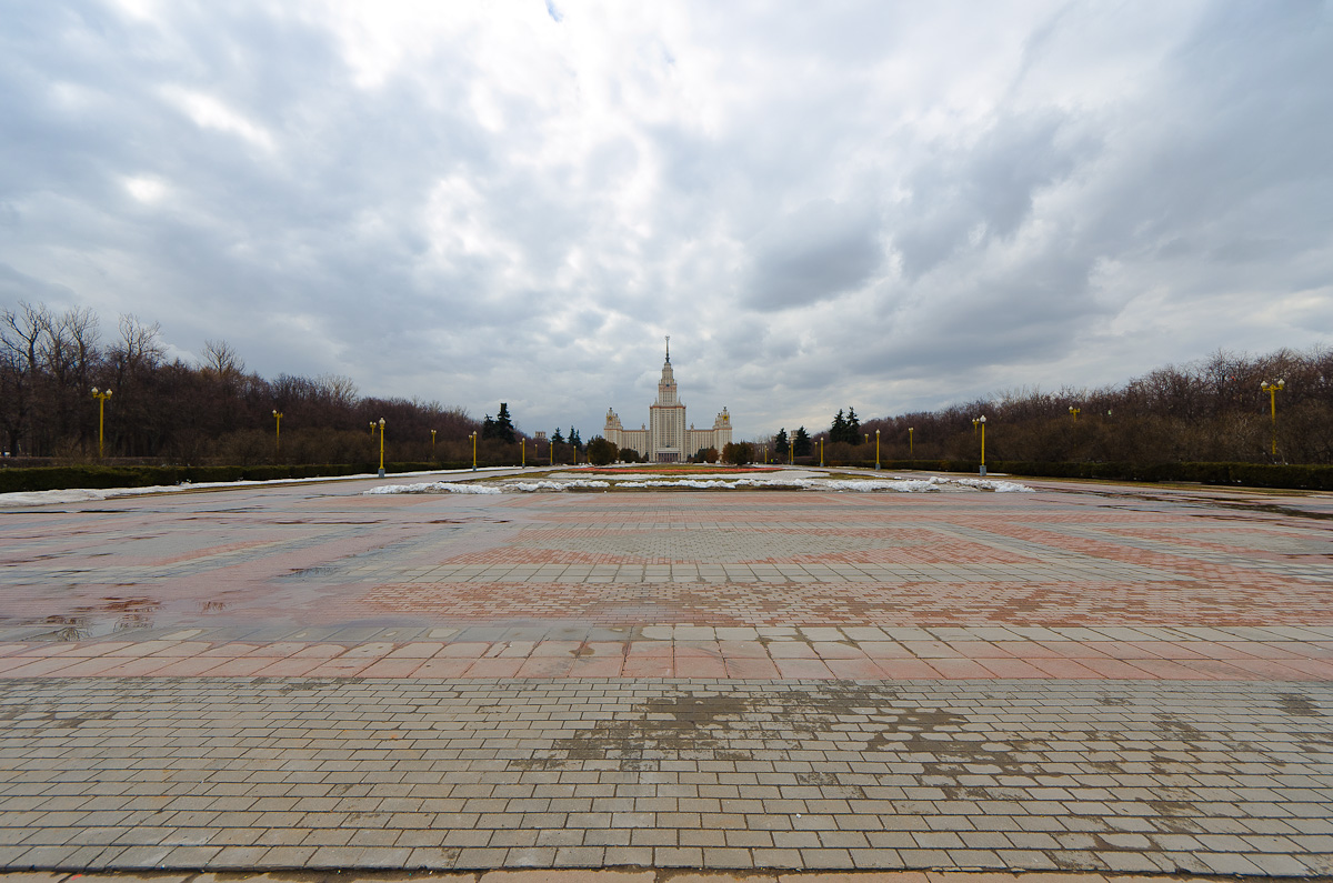 Дорога в МГУ