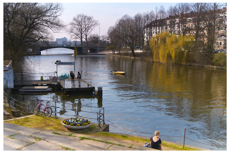 В красках осени весной. Hamburg.