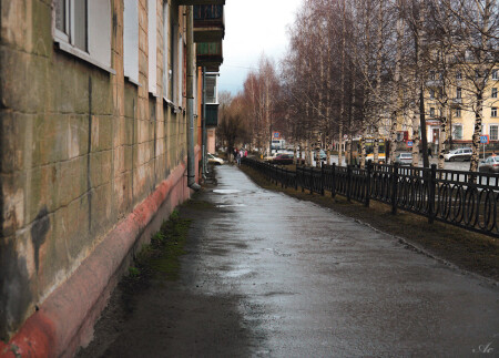 Весна в городе