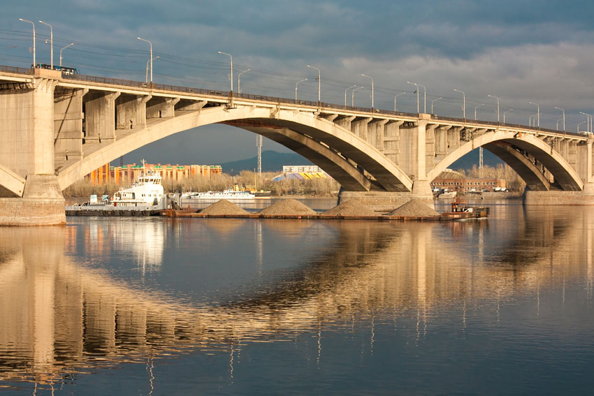 Мост через Енисей