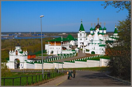 Виды Нижнего Новгорода.