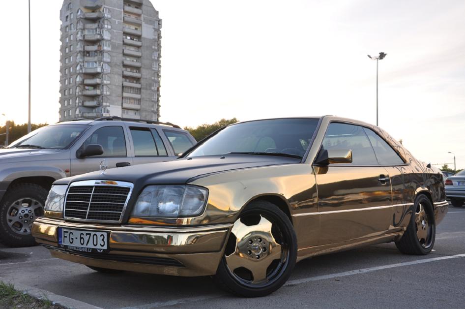 Golden Mercedes...