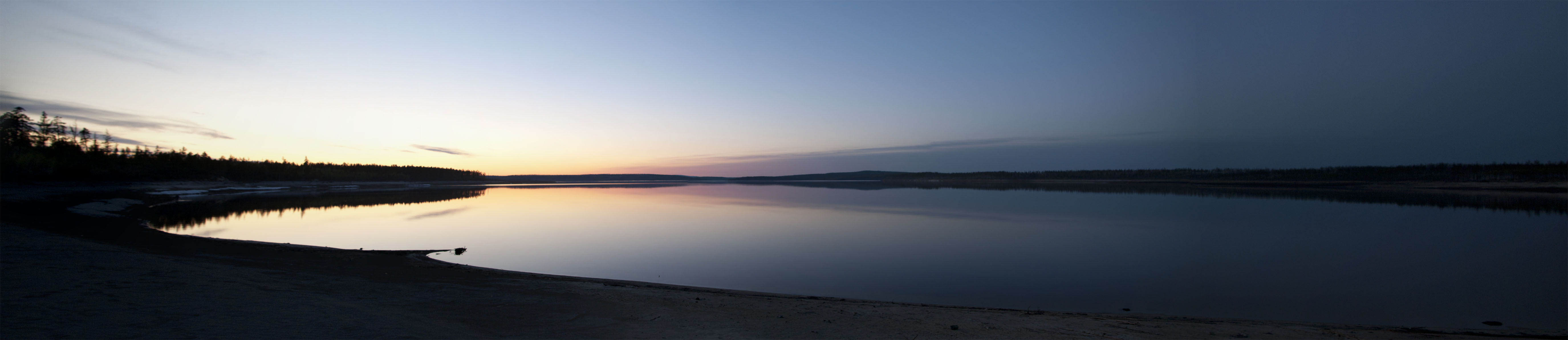 Панорама Зейского водохранилища