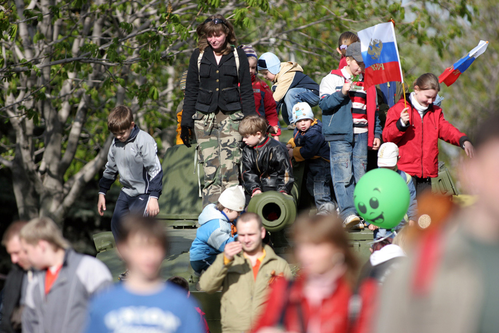 9 Мая на Поклонной горе