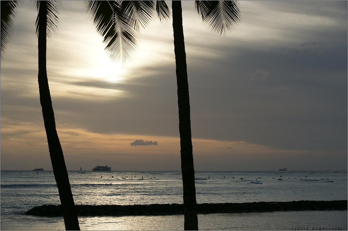 Прощальный вечер на Waikiki