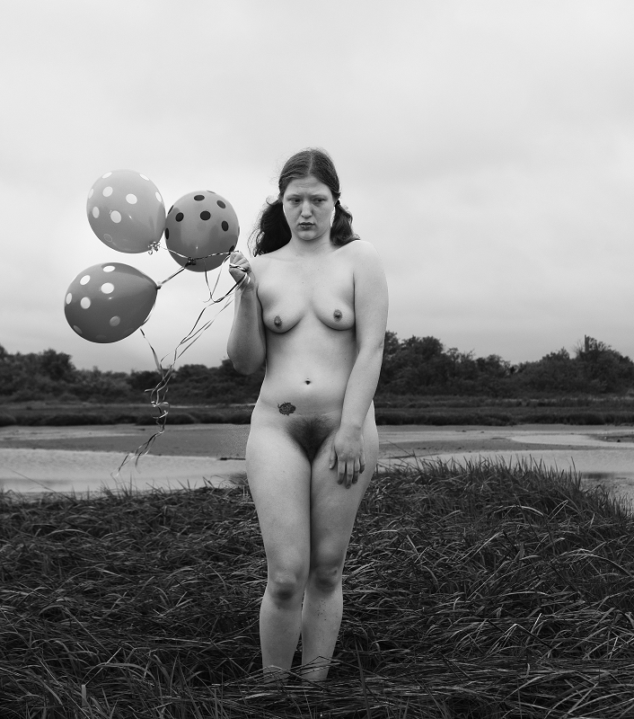 Katie with Balloons