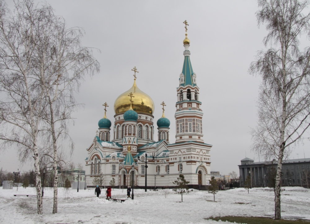 Омск. Успенский кафедральный собор.