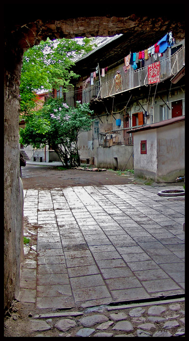 Courtyard from the childhood...